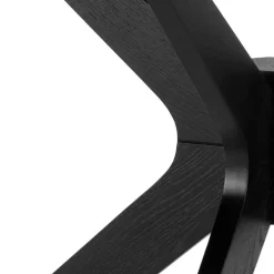 Arvon Eettafel Rond Zwart 105cm