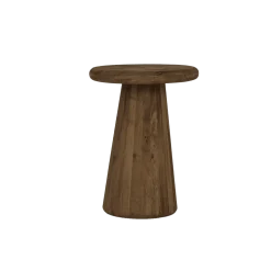 Asti Bijzettafel rond bruin 40 cm