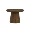 Asti Bijzettafel rond bruin 60 cm