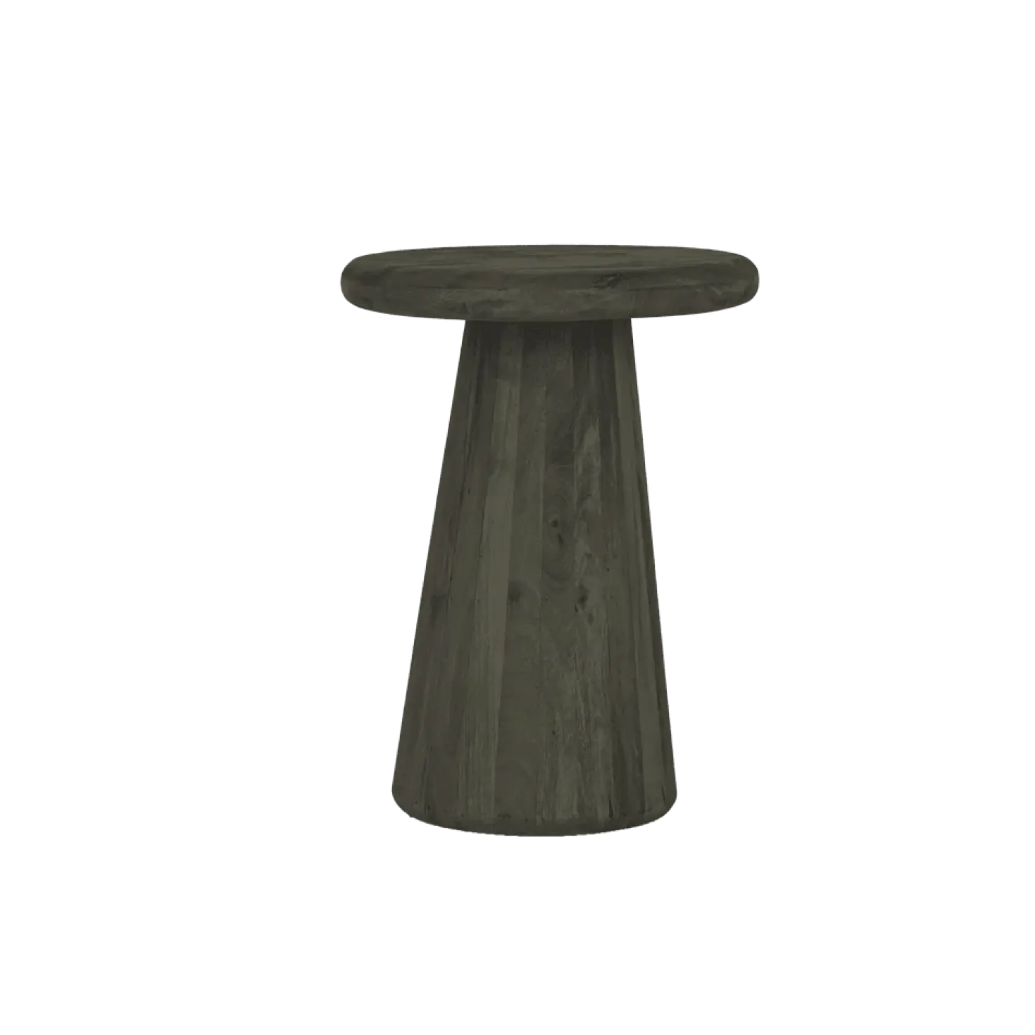 Asti Bijzettafel rond olijfbruin 40 cm