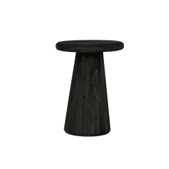 Asti Bijzettafel rond zwart 40 cm