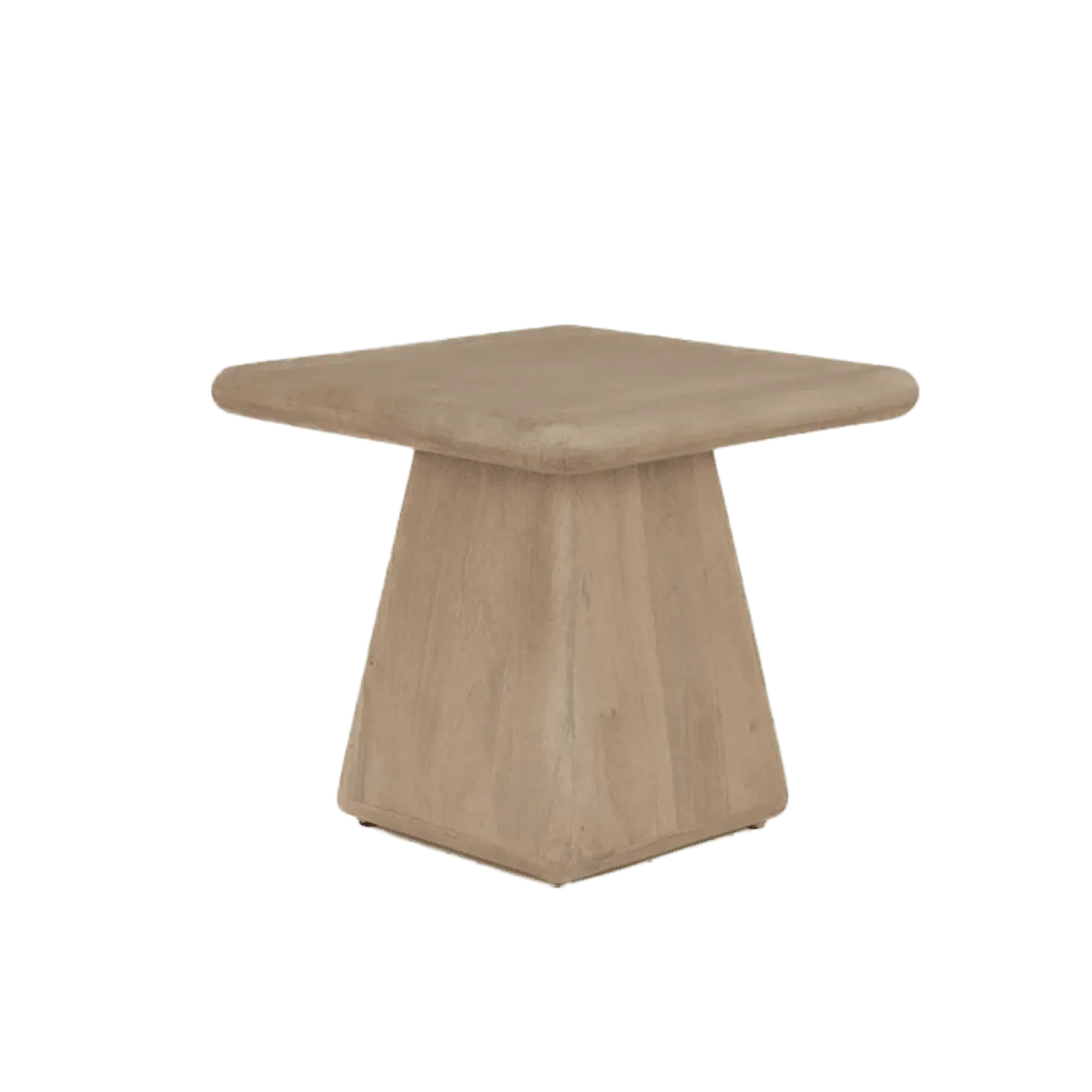 Asti Bijzettafel vierkant naturel 60 cm
