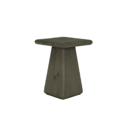 Asti Bijzettafel vierkant olijfbruin 40 cm