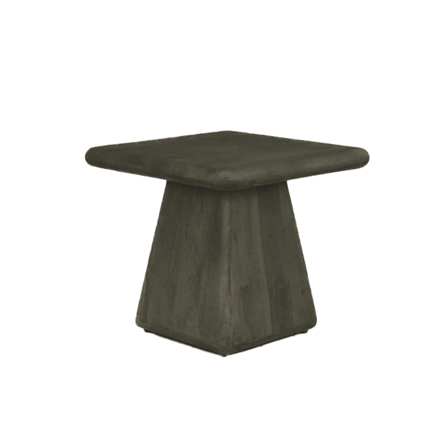 Asti Bijzettafel vierkant olijfbruin 60 cm