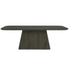 Asti Eettafel olijfbruin 200 cm