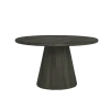 Asti Eettafel rond olijfbruin 130 cm