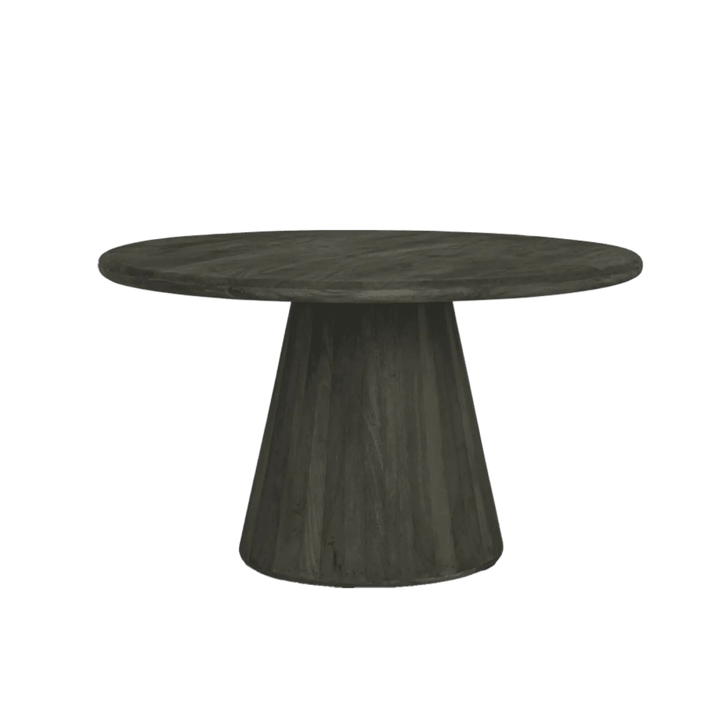 Asti Eettafel rond olijfbruin 130 cm