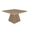 Asti Eettafel vierkant naturel 150 cm