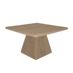 Asti Eettafel vierkant naturel 150 cm