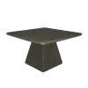 Asti Eettafel vierkant olijfbruin 150 cm
