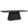 Asti Eettafel zwart 240 cm