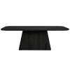 Asti Eettafel zwart 180 cm