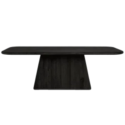 Asti Eettafel zwart 180 cm