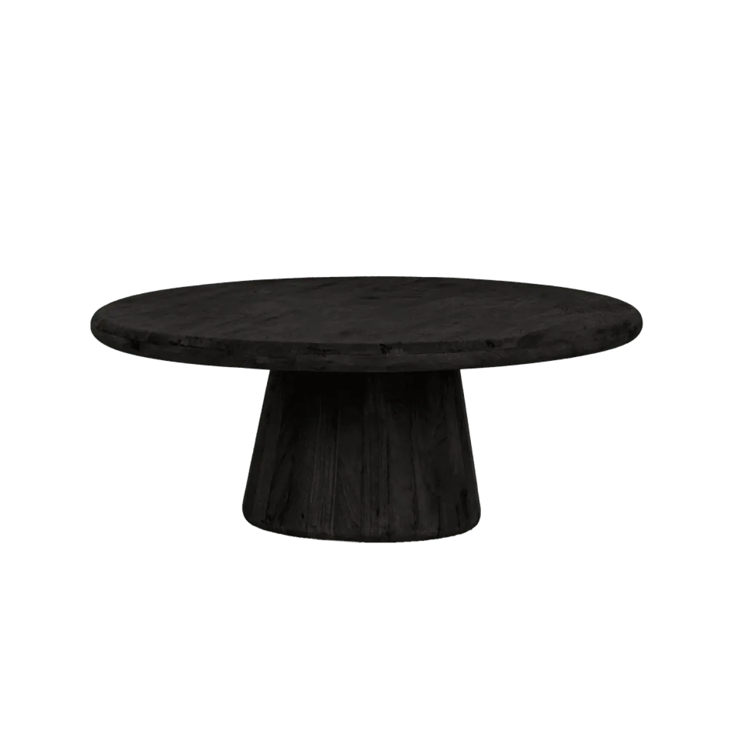 Asti Salontafel rond zwart 90 cm