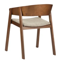 Astrid Eetkamerstoel Bruin hout