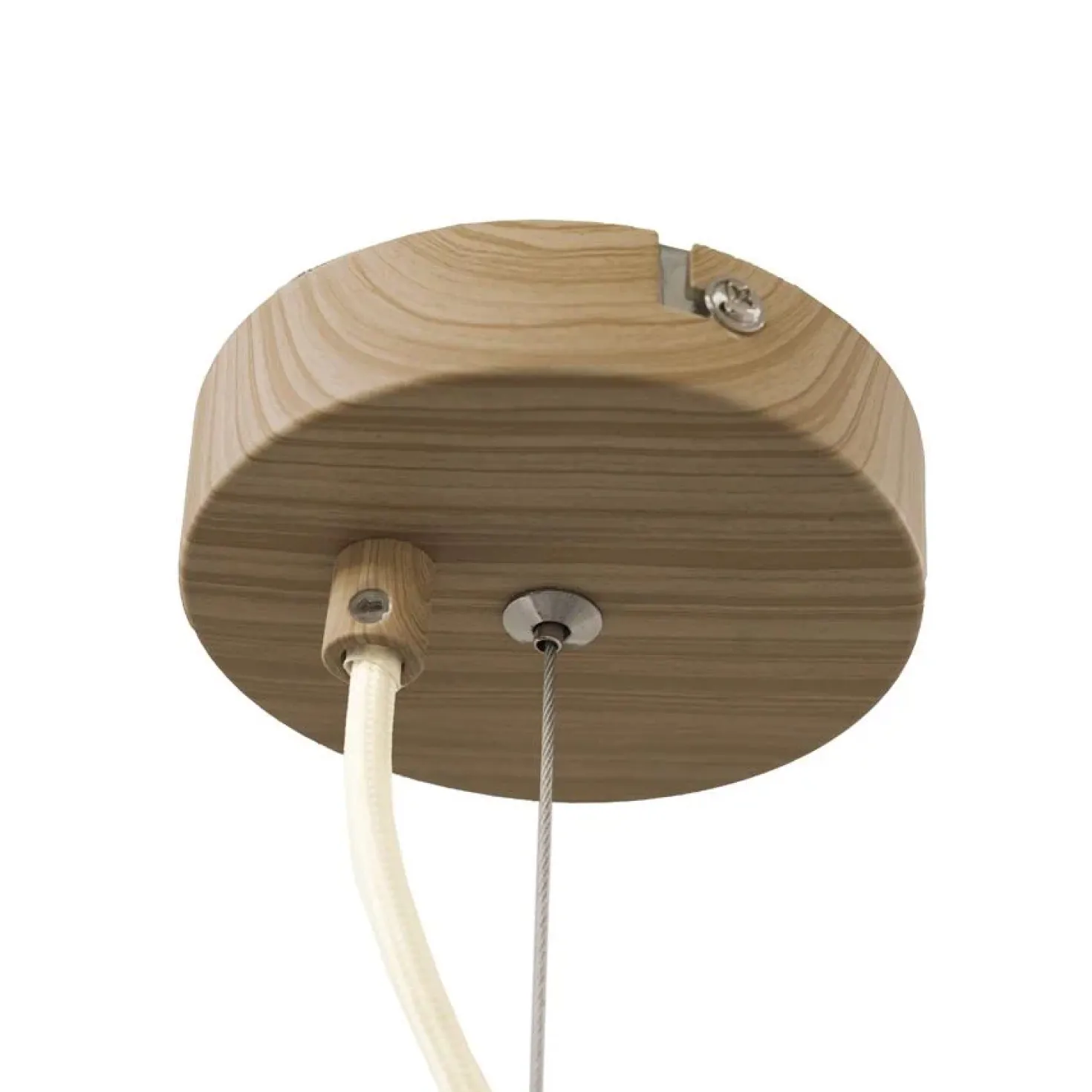 Aterlier 1-lichts Hanglamp Large Bruin 27cm