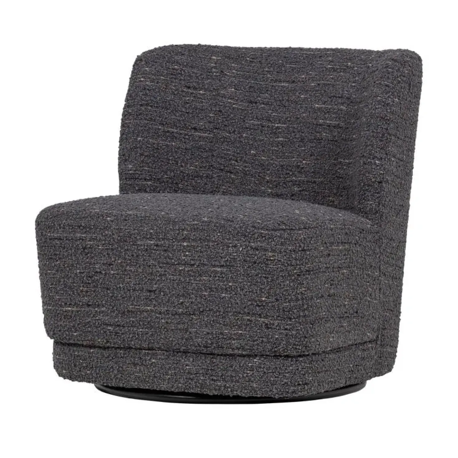 Atty Draaifauteuil Melange Grijs