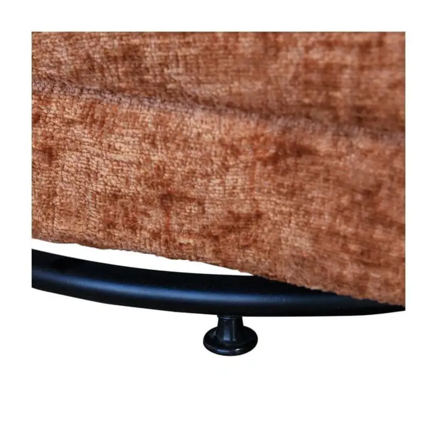Atty Draaifauteuil velvet terracotta
