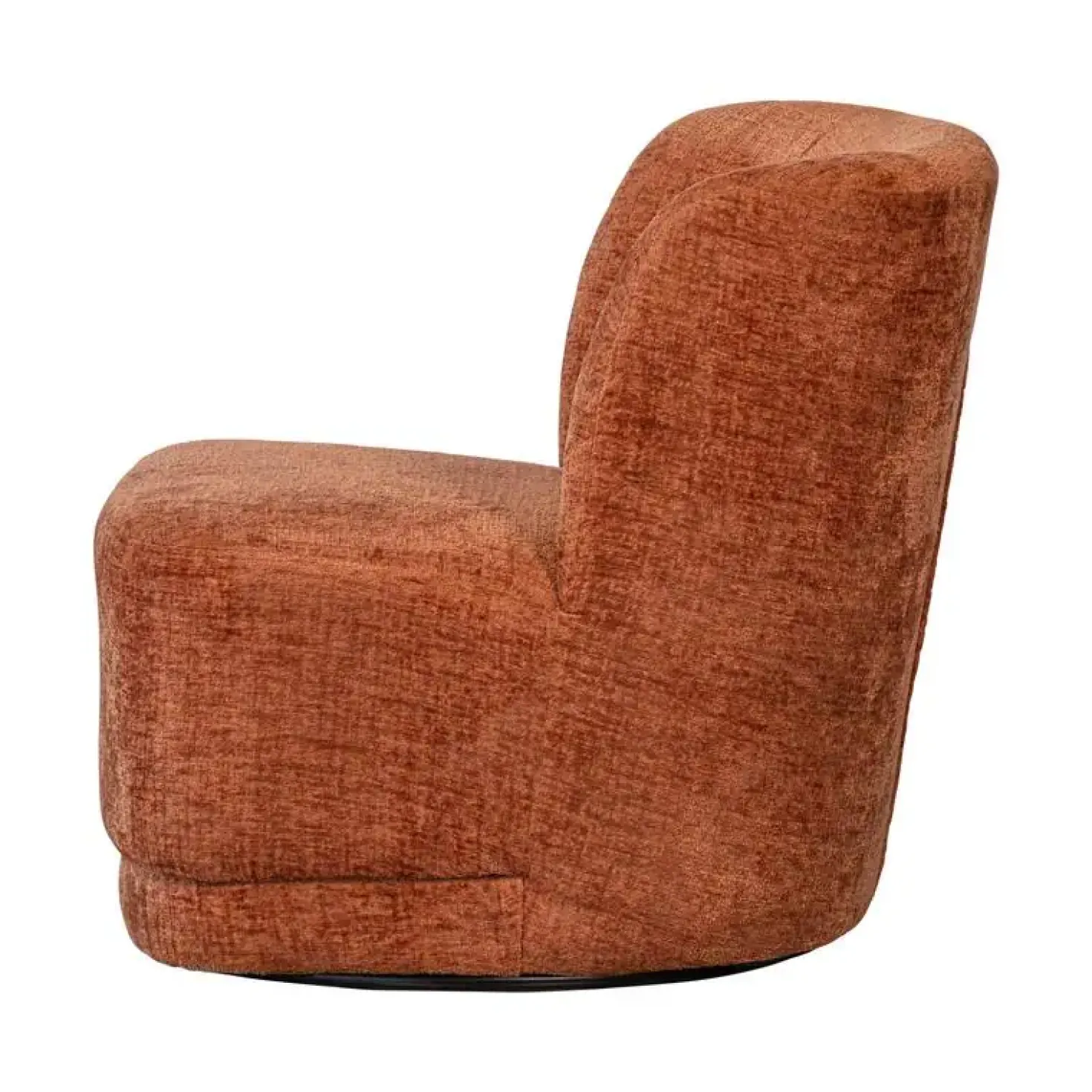 Atty Draaifauteuil velvet terracotta