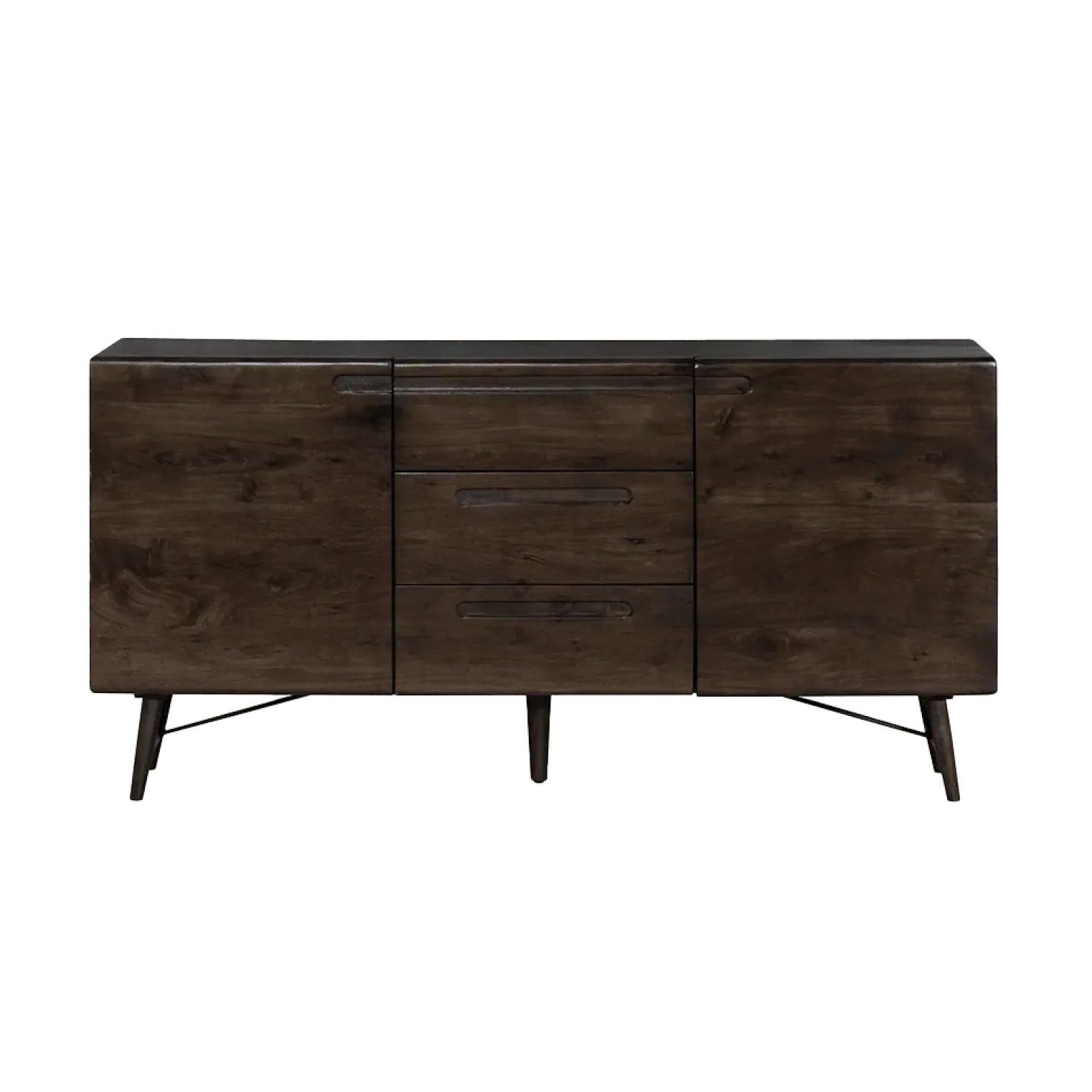 Aura Dressoir espresso Acaciahout 160 cm