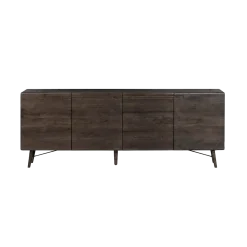 Aura Dressoir espresso Acaciahout 210 cm