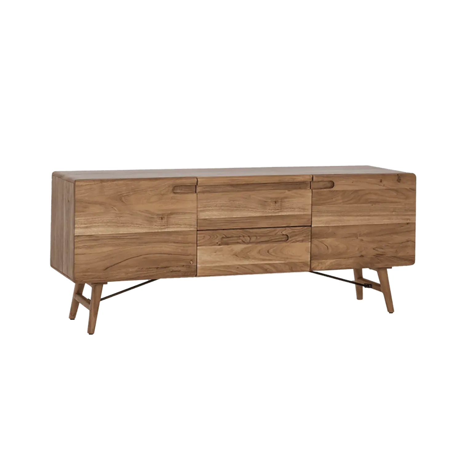 Aura Dressoir naturel Acaciahout 160 cm