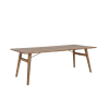 Aura Eettafel naturel Acaciahout 160 cm
