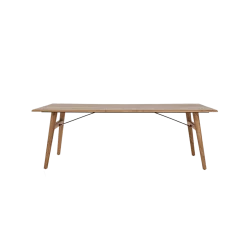 Aura Eettafel naturel Acaciahout 220 cm