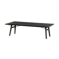 Aura Salontafel espresso Acaciahout 140 cm