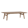 Aura Salontafel naturel Acaciahout 140 cm