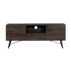 Aura Tv meubel espresso Acaciahout 150 cm