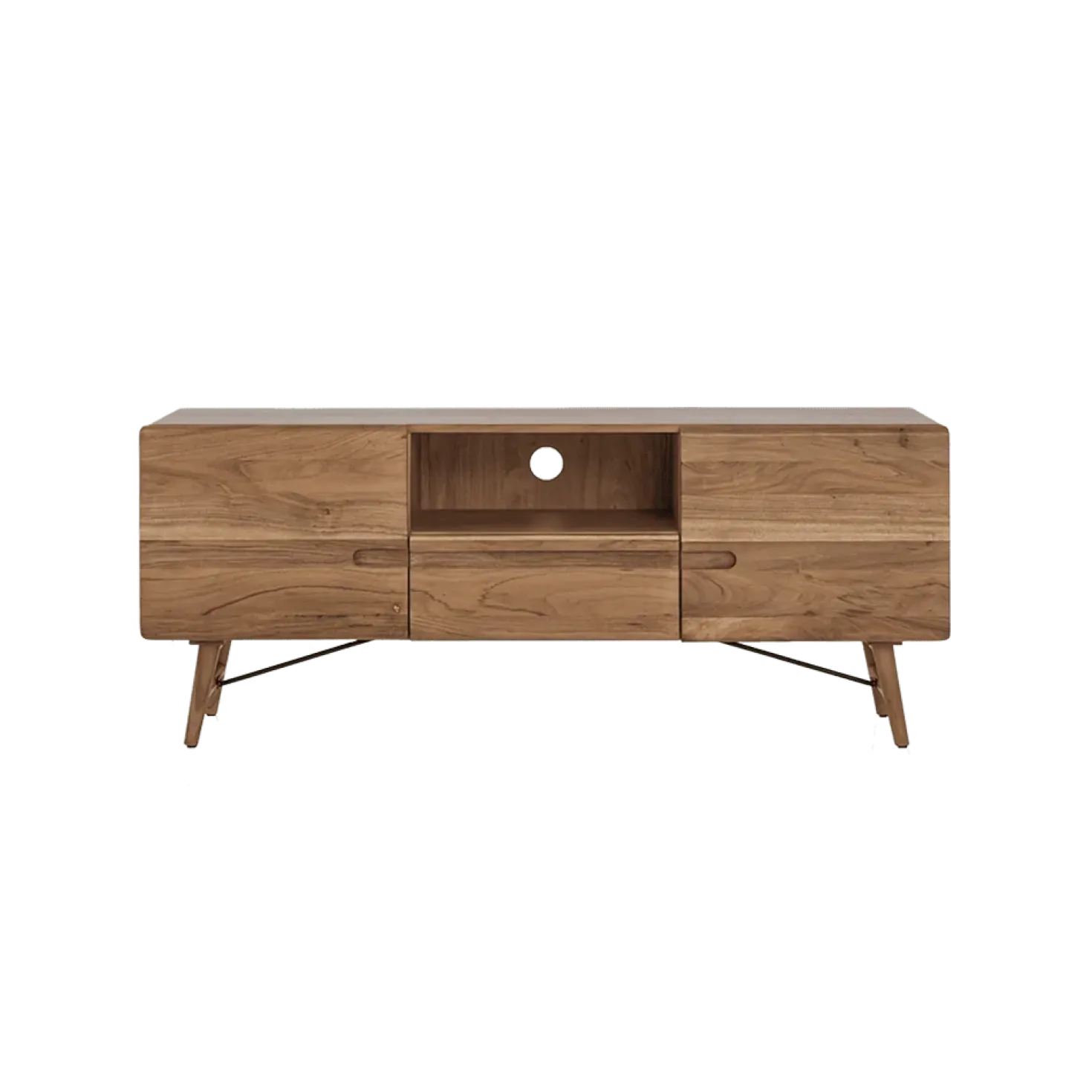 Aura Tv meubel naturel Acaciahout 150 cm