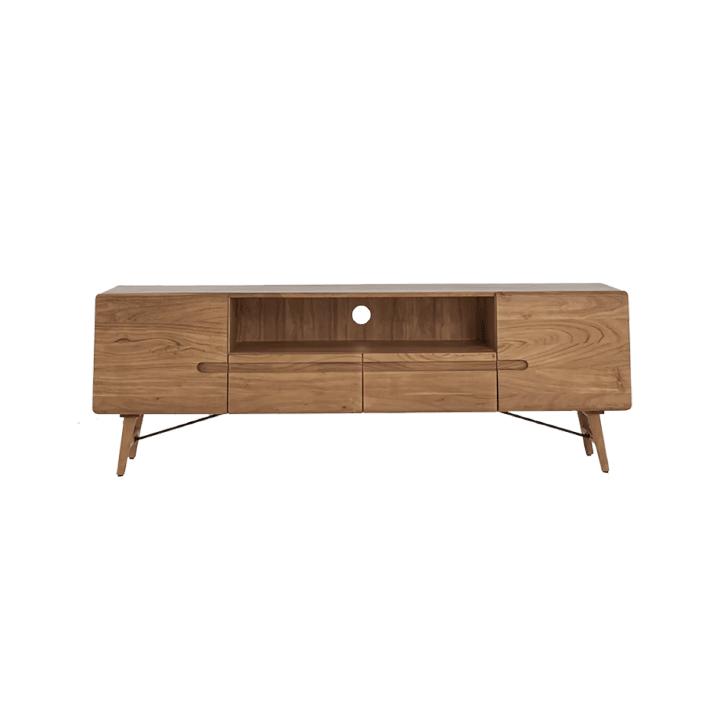 Aura Tv meubel naturel Acaciahout 180 cm