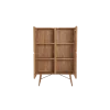 Aura Wandkast naturel Acaciahout 100 cm