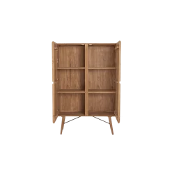 Aura Wandkast naturel Acaciahout 100 cm