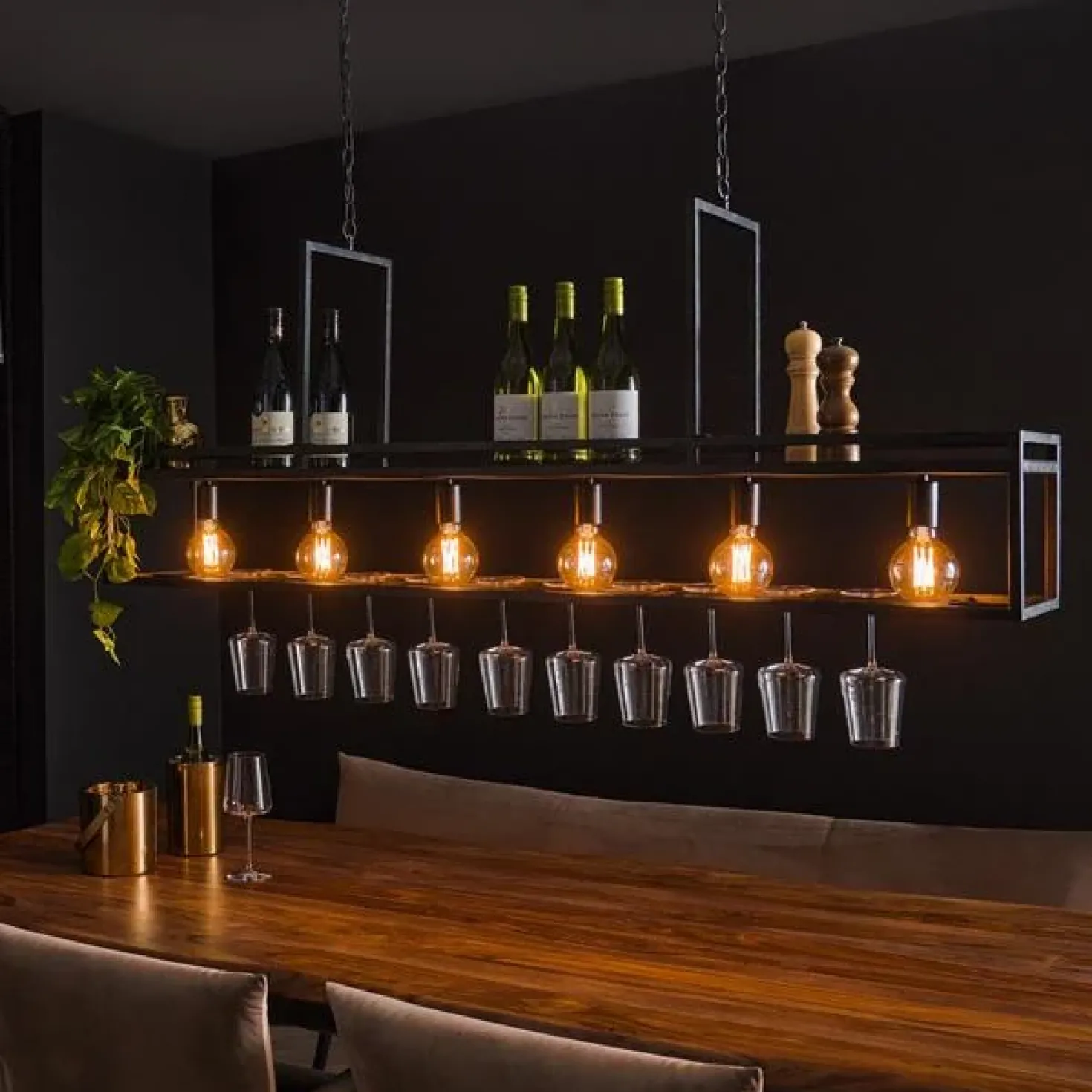 Aurora 6-lichts Hanglamp
