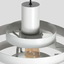 Ayra 1-lichts Hanglamp Wit Metaal
