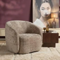 Azra Fauteuil Clay stof