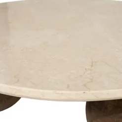 Babs Salontafel rond Marmer 89cm
