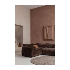 Baggy 1-zits element chenille donkerbruin