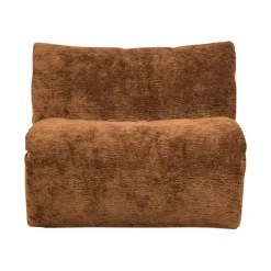 Baggy 1-zits element chenille middenbruin
