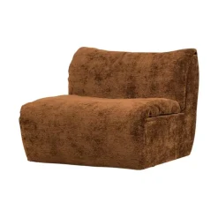 Baggy 1-zits element chenille middenbruin