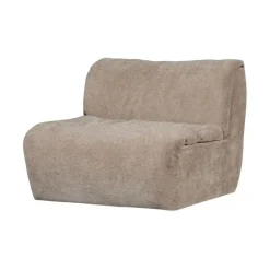 Baggy 1-zits element chenille zand