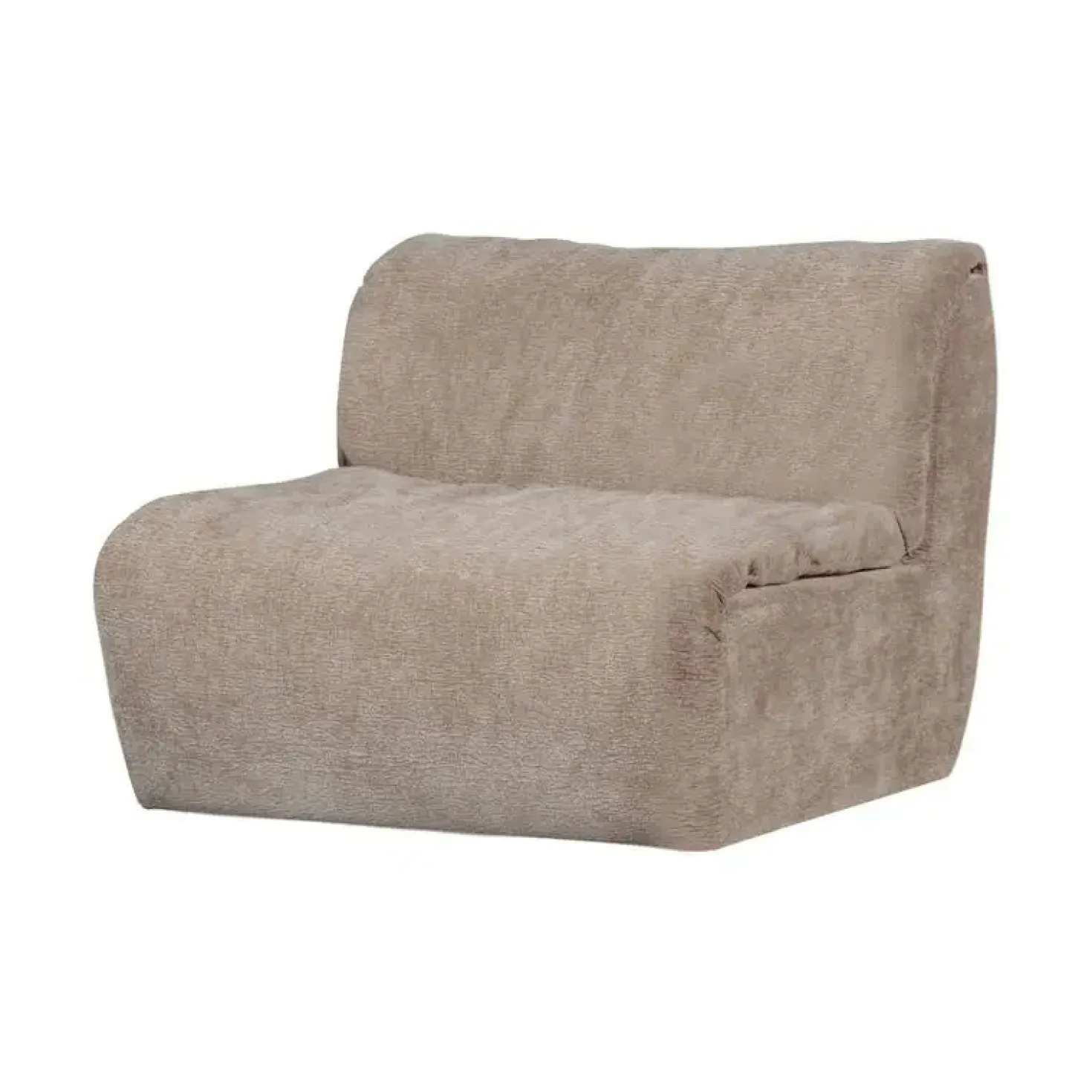 Baggy 1-zits element chenille zand