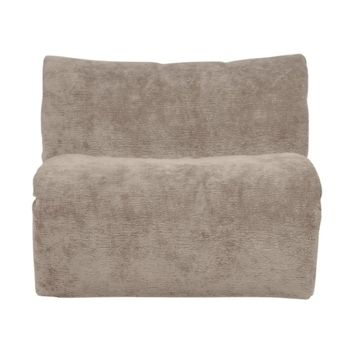 Baggy 1-zits element chenille zand