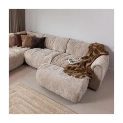 Baggy 1-zits element chenille zand