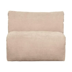 Baggy 1-zits element geweven chenille zand
