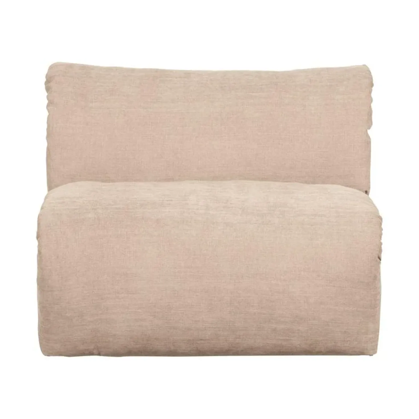 Baggy 1-zits element geweven chenille zand
