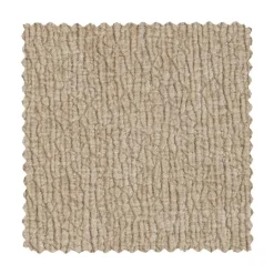Baggy 1-zits element met arm links chenille zand