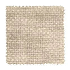 Baggy 1-zits element met arm links geweven chenille zand
